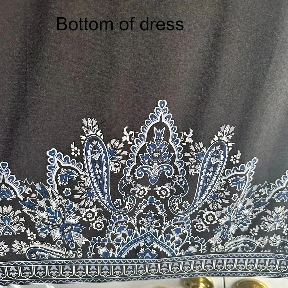 White House Black Market navy dress